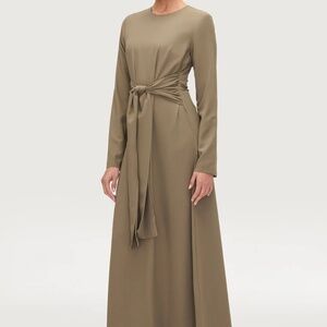 Veiled Collection Isabella Tie Waist Maxi Dress